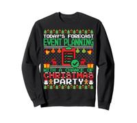 Event Planning Christmas Party Event Planner Xmas Ugly Style Sweatshirt