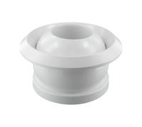 Évent rond en ABS réglable à 360 degrés pour tuyau d'échappement de climatisation avec buse rotative conçue pour une circulation fiable de l'air intérieur (250)