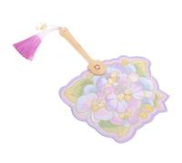 Éventail à Main Fleuri Ancien Chinois Brodé, Bois | Brodure Orchidée , Usage Mariage et Danse, Format Portable, Souffle Doux , Style Classique