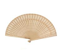 Éventail à main, meilleur style chinois, ventilateur creux impression ventilateur en bois de santal, pour cadeau de mariage à l'église, cadeaux d'invités, décoration DIY