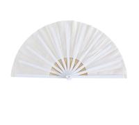 Éventail à main pliable pour pratique de la danse pour spectacles de scène, mariages, cadeau de refroidissement à la maison chinois