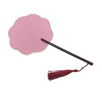 Éventail ancien - Éventail à main - Éventail de mariage vierge - Éventail en papier de riz, décoration de festival, accessoires d'activités élégants pour la peinture à la main, la performance, la