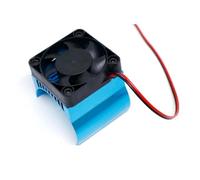 Éventail de chaleur du ventilateur de refroidissement du moteur 42 mm compatible avec les de voitures RC ABSIMA CR1 8 YUCATAN YIKONG YK4082 YK4083 1 8 SAUTEUR DE CRAWLER SEMBLAGE(Light Blue)