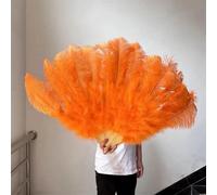 Éventail de danse du ventre en rayonne dégradé LED pour femme pour performance sur scène et pratique artistique