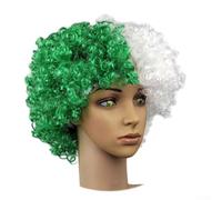 Éventail de football 2026 pour perruque, coiffe vibrante pour le jour du match pour SPIRIT, accessoire de costume léger en PET pour fêtes et événements, confortable pour tous les âges, accessoire de