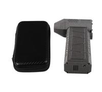 Éventail de Jet de soufflerie à Haut débit | 110000 RPM Robust Turbo Blower pour Ordinateurs/Voitures/équipement extérieur | Recharge Portable et Rapide | Batterie de 4000mAh, (Black)