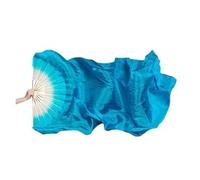 éVentail De Tai Chi Éventail de Danse en Soie for Femme, Longueur 120 cm, dégradé Couleurs, Accessoire, idéal for la Pratique(Color 04)
