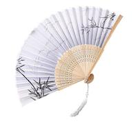 Éventail d'été chinois à main | Décoration de style chinois pliable | Cosplay rassemblements classiques pour salon, maison, chambre à coucher