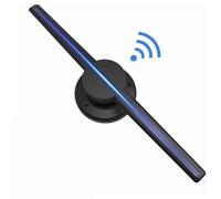 Éventail d'hologramme 3D Équipement De Publicité À Affichage LED Ventilateur D'hologramme 3D Ventilateur D'affichage Projecteur Holographique 3D Ventilateur Lumière LED