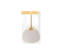 Eventail en bambou et papier à décorer - 37 cm