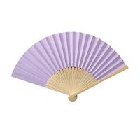 éventail en Papier Pliant ÉVentail Bois Et Papier Et Multicolores Demoiselles Cadeaux Mariage FêTe DéCorer DolceTiger (Violet)