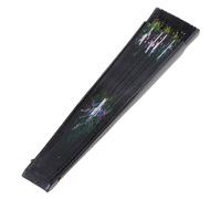 Éventail espagnol pliable double face en bois peint pour fête, décoration d'intérieur, artisanat et fête