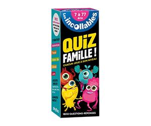 Eventail Incollables classique Spécial famille - Cahier de vacances