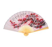 Éventail Mural Extra-large Chinois Pliable en Papier Bambou Décoratif