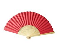 Éventail pliable en soie - Style vintage chinois japonais - 20,3 cm - Pour femmes et filles
