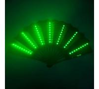 Éventail pliable - Se replie de manière compacte holographique Raves Foldiing | Élevez n'importe quelle scène Clack Handi Fan | Style pliable mains pour voyager ou assister à des événements