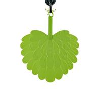 Éventail Pliant À Main - Éventail Pliant À Motif Paon Avec Trou De Suspension | Grand Ventilateur De Refroidissement Rond Décoratif De 12,6 Pouces Avec Motif De Plumes En Relief - Pour Les Voyages En