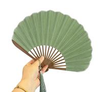 Éventail Pliant Chinois Mignons Accessoires Photo Coquillage Ancien Outil