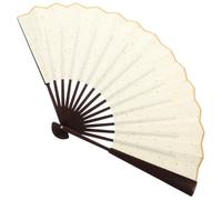 Éventail Pliant Décoratif en Papier, Blanc, pour Calligraphie et Peinture | Papier, Pliable à Main, Support Photo et Loisirs Créatifs, Stimule Imagination et Créativité