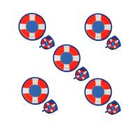 Éventail rond - Fisura - Éventail rond pliable ""Bouée"". Ventilateur à main pliable original.Éventail portable 20 cm. 5 unité