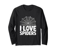 Éventail Toile d'araignée I Love Spiders Manche Longue