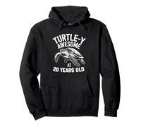 Éventail Tortue de mer 20 Ans Anniversaire Sweat à Capuche