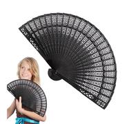 Éventails pliables décoratifs, ventilateur à main en bois, décoration de mariage en éventail chinois creux vintage | Accessoires photo uniques, éventail décoratif fait main pour adieu
