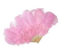 Éventails Pour Danse En Ligne,13 Branches Pliantes Accessoires Artisanaux - Éventails à Main pour Danse en Ligne,pour Burlesque Festival Théâtre Scène Mariage Fête Photographie Église Voyage du