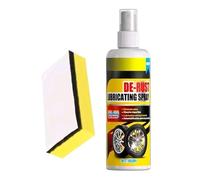 Eventerde Aérosol Dégrippant Rouille | 100 ML Brume pour Jantes avec Éponge | Spray Anti-Rouille Universel pour Garage Voiture Extérieur | Carrosserie Frein Salle de Bain Cuisine