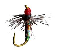 Eventerde Appât De Pêche | Petit Crank Fly Swimbait,Appât Réfléchissant pour Eau Salée avec Hameçon - pour la Pêche en Eau Salée et en Douce, pour Les Poissons comme Le Bluegill, la Truite, Le