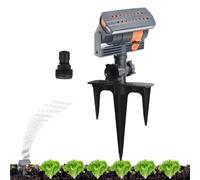 Eventerde Arroseur de Jardin - Système - Tour d'arrosage Automatique pour Surfaces Ouvertes, Cour, Jardin, Fleurs,