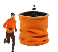 Eventerde Bandeau De Cou - Écharpe Thermique - Écharpe Épais - Pour Femmes Hommes Hiver Ski Randonnée Chasse Voyage Sports Quotidiens Sports De Plein Air Course Quotidienne, Orange,