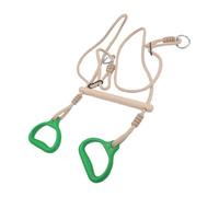 Eventerde Barres Fixes pour Jeu de Trapèze - Équipement De Balançoire À Cerceau pour Aires De Jeux | Anneaux Ergonomiques Jeu Sensoriel pour Et Adultes en Intérieur Arrière Cour Extérieur