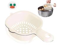 Eventerde Bassin de Lavage de Fruits avec Passoire Intégrée - Bac à Lavage de Légumes,Panier d'Égouttage pour Fruits,Pour Salade Camping Plan de Travail Extérieur Baies Pâtes Nouilles Riz