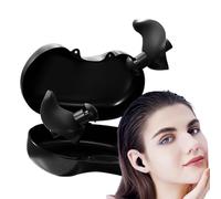 Eventerde Bouchons d'oreille de natation, bouchons d'oreille nageurs, 2 bouchons d'oreille en en silicone imperméable de pack, Bouchons d'oreille de surf, protection contre l'eau de l'oreille,