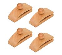 Eventerde Crochets De Couette Murale | 4 Clips En Bois,Cintre Avec Clip Pour Couverture Et Couette Décorative,Pour Couverture Tapis Toile Tissu Chambre Salon Appartement