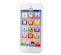 Eventerde Faire Semblant de téléphones - Appareil électronique Intelligent pour avec lumières et Musique,Jouer au téléphone avec des lumières et de la Musique, Apprendre à étudier l'anglais Jouet de