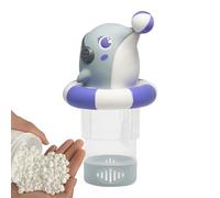 Eventerde Flotteur pour tablettes de chlore - Distributeur de chlore design - Distributeur de chlore efficace en forme d'animal comme flotteur décoratif pour spa, hôtel, fête et