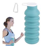 Eventerde Gobelet Pliable | Tasse à Café en Silicone,Gourde Réutilisable 600 ml Pliable Qualité Alimentaire pour Randonnée, Vélo, Camping, Sports et Activités en Extérieur