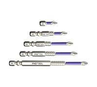 Eventerde Jeu De Douilles De Tournevis - K5 Jeu De Bits Magnétiques Pour Tournevis Et Perceuse | Accessoires pour Outils Électriques Chromés pour Mécaniciens, Charpentiers, Électriciens, Menuisiers et