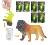 Eventerde Jouets De Bain À Couleurs Changeantes | 6 Jouets Sensoriels de Bain Animaux,Jeux Éducatifs et Créatifs pour Maison Extérieur Fête Anniversaire École