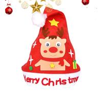 Eventerde Kit De Chapeaux De Noël Fait À La Main | Ensemble Pour Faire De L'Artisanat De Chapeaux De Noël - Jouets Pour Maternelle Pépinière Pâques Saint Saison