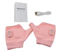 Eventerde Moufles Chauffantes - Mitaines Demi-Doigts Course | Gants Mains USB Rechargeables Thermiques pour Femmes Hommes - pour Temps Froid Hiver Unisexe Extérieur Course Cyclisme Camping Randonnée