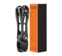 Eventerde Potence De VTT | Potence de Vélo Tout Terrain 31,8 mm,Accessoire Vélo Aluminium pour Randonnées Groupes Trajets Urbains Course Longue Distance