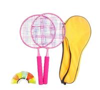Eventerde Raquettes De Badminton,Set de Badminton Enfant Intérieur - Raquettes Léger pour 3 À 7 Ans Entraînement Sportif Jeux Extérieur Pelouse Loisirs Familiaux Éducation Physique École Fitness