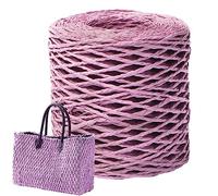 Eventerde Ruban en Raphia, Ruban Raphia Papier Naturel Rafia Bobine 150 par Rouleau pour Travaux Manuels, Emballages Cadeaux, Bricolage Décoration Cadeaux Tissage Et Jardinage