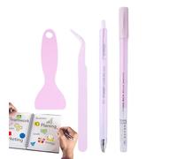 Eventerde Stylo à Colle pour Scrapbooking, kit d'outils de Scrapbooking - Kit de stylos à Colle pour Outils à Main 4 pièces,Ensemble d'outils manuels adhésifs puissants pour Le Collage, l'art du