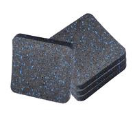 Eventerde Tapis de protection du sol pour appareils de fitness - Tapis de protection du sol pour appareils de fitness - Tapis en caoutchouc réduisant le bruit - Pour vélos d'appartement tels que les