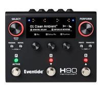 Eventide H90 Dark - Pédale Harmonizer Multi-FX avec 64 algorithmes, MIDI In/Out/Thru, Fonctionnalité USB, éditeur de logiciel, Tap Tempo, 2 entrées d'expression, Bluetooth et accordeur