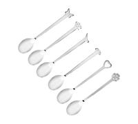 EVENTO Coffret de 6 Cuillères à Café Fantaisie inox Mepra